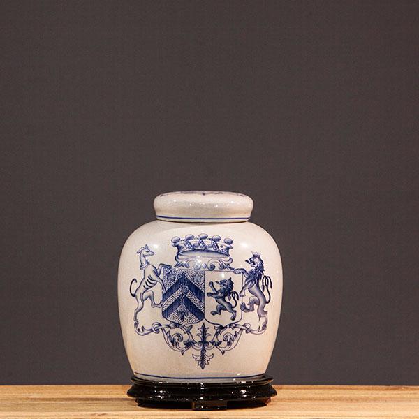 BLUE CRIST C/CRACKLE SMAL G/JAR/BASE